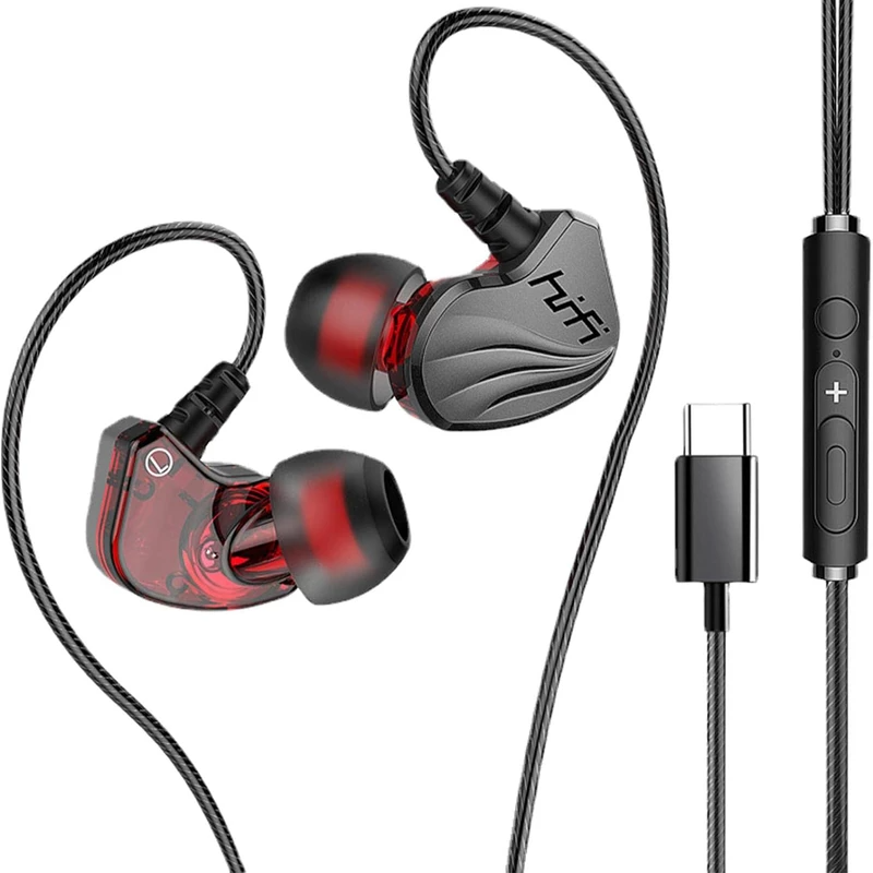 هندزفری هارمن مدل HIFI HD TYPE-C15 دو گوشی